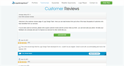 Desktop Screenshot of customer-reviews.logodesignteam.com